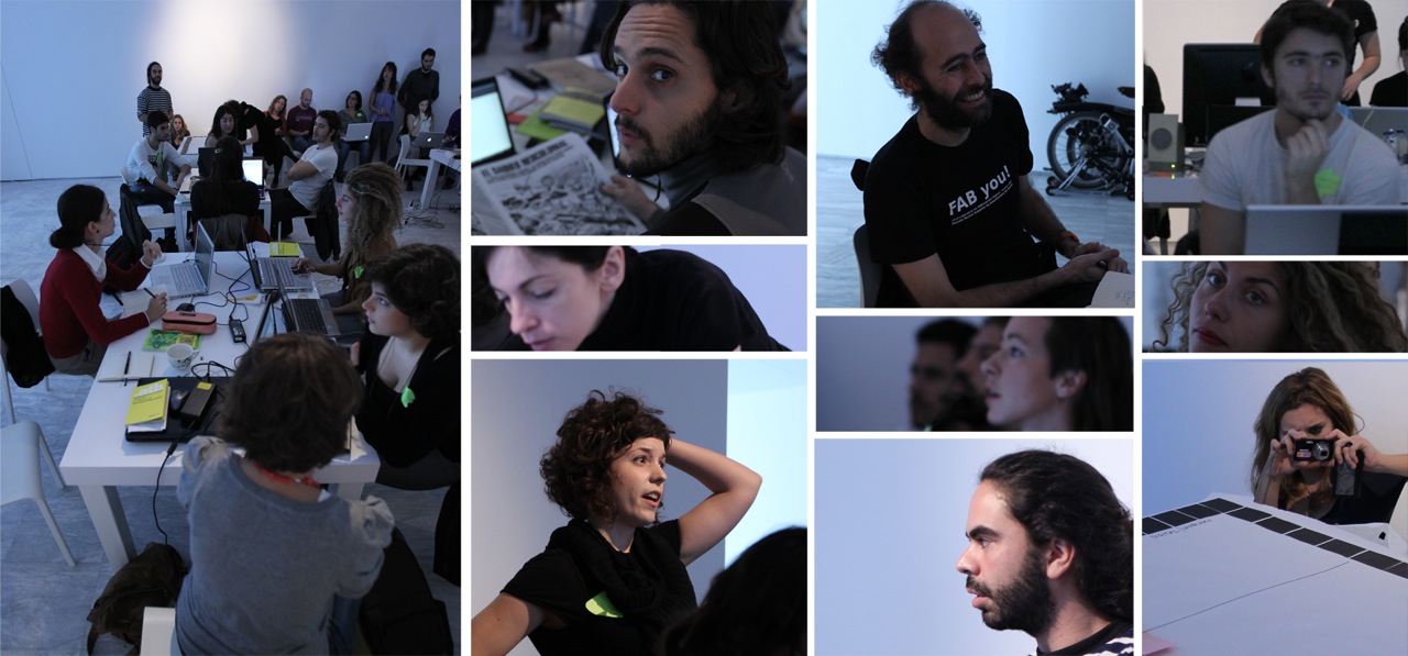 Athens workshop’s participants in action.